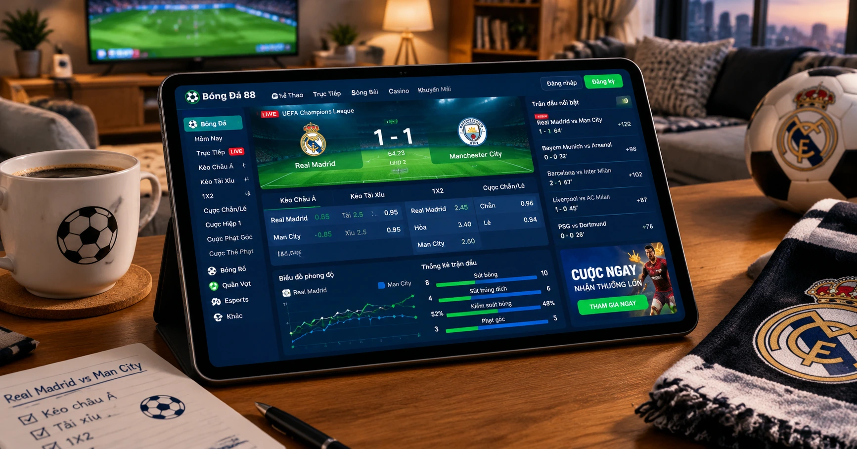 Keo bóng đá Bet 88: Bí quyết đặt cược hiệu quả và chính xác - image 2